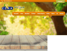Tablet Screenshot of cena.com.tr